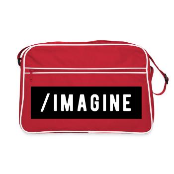 _Imaginer - Sac Retro - rouge/blanc - Devant