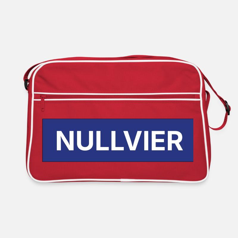 Nullvier Boxlogo Retro Tasche