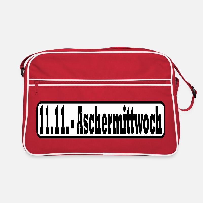 11.11. Aschermittwoch Retro Tasche