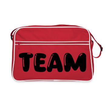 Team - Retro Bag - red/white - Front