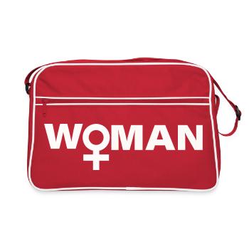Woman - Retro Bag - red/white - Front