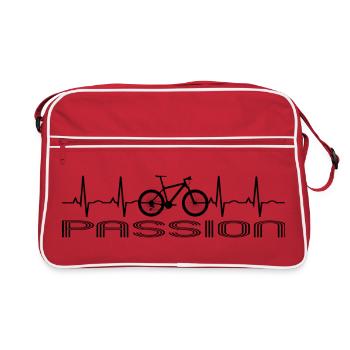Bike - Sac Retro - rouge/blanc - Devant