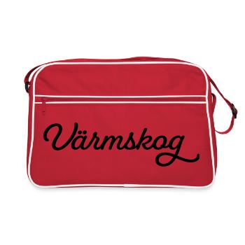 Värmskog ink - Sac Retro - rouge/blanc - Devant