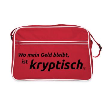 crypto - Retro Bag - red/white - Front