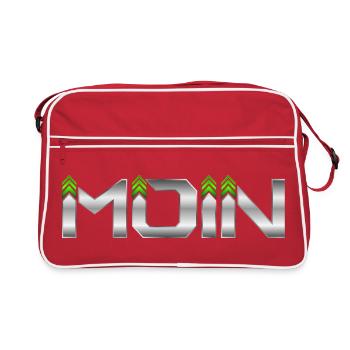Bonjour - Sac Retro - rouge/blanc - Devant
