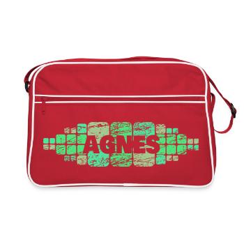 Mama Agnes - Retro Bag - red/white - Front
