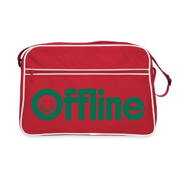 Mode hors ligne - Sac Retro - rouge/blanc - Devant