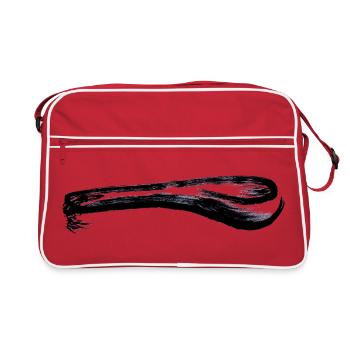 cuillère épaisse - Sac Retro - rouge/blanc - Devant
