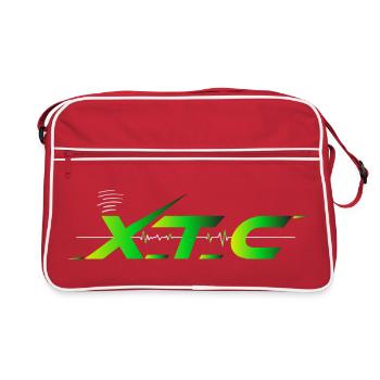 XTEC Pulse Neon Tech Logo - Sac Retro - rouge/blanc - Devant