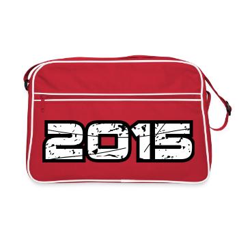 2015 - Retro Bag - red/white - Front