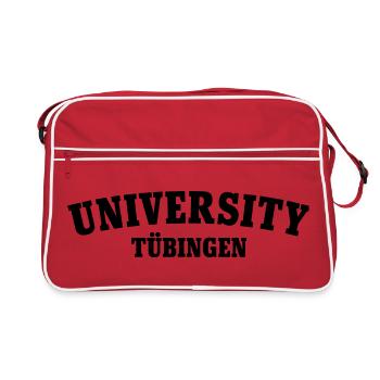 Université de Tübingen - Sac Retro - rouge/blanc - Devant