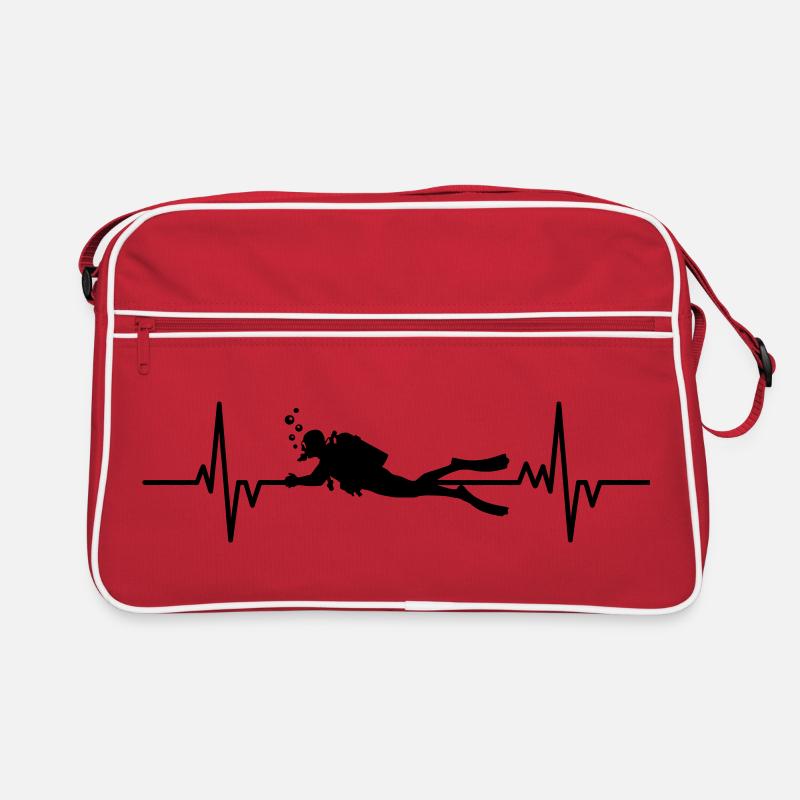Diver - Heartbeat Retro Tasche