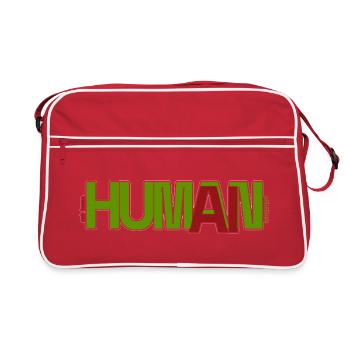Human - Retro Bag - red/white - Front