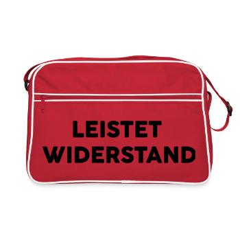 resistance - Retro Bag - red/white - Front