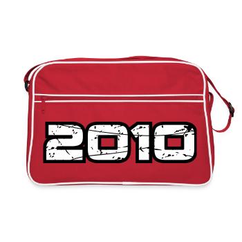 2010 - Retro Bag - red/white - Front