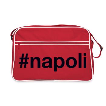 NAPOLI Hashtag - Retro Bag - red/white - Front