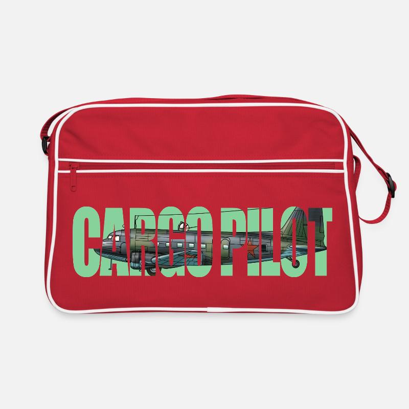 Pilote cargo Li-2 Sac Retro