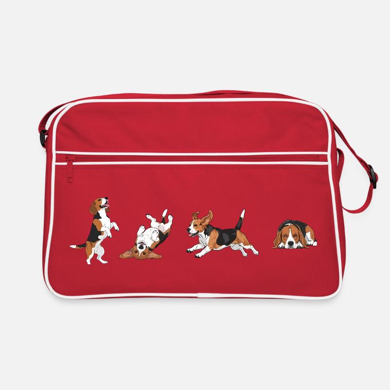 Chiens mignons  Sac Retro