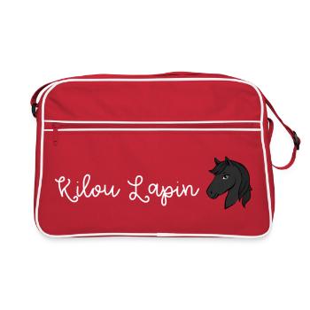 cannelle_kilou - Retro Tasche - Rot/Weiß - Vorne