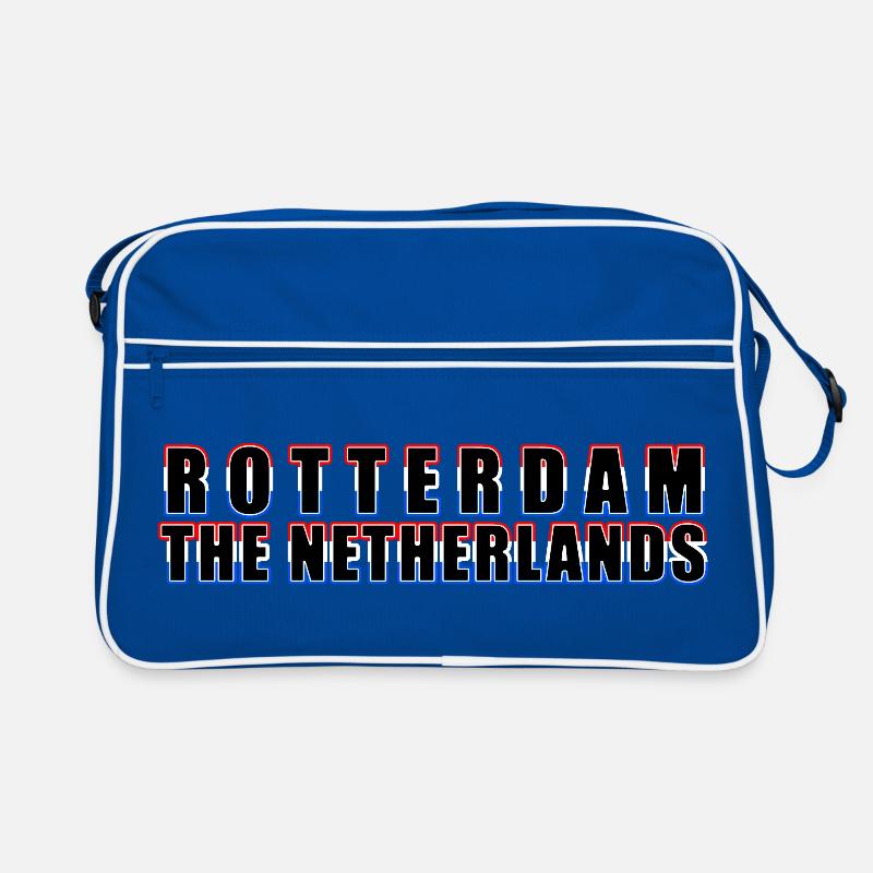 rotterdam europe - the netherlands Retro Bag
