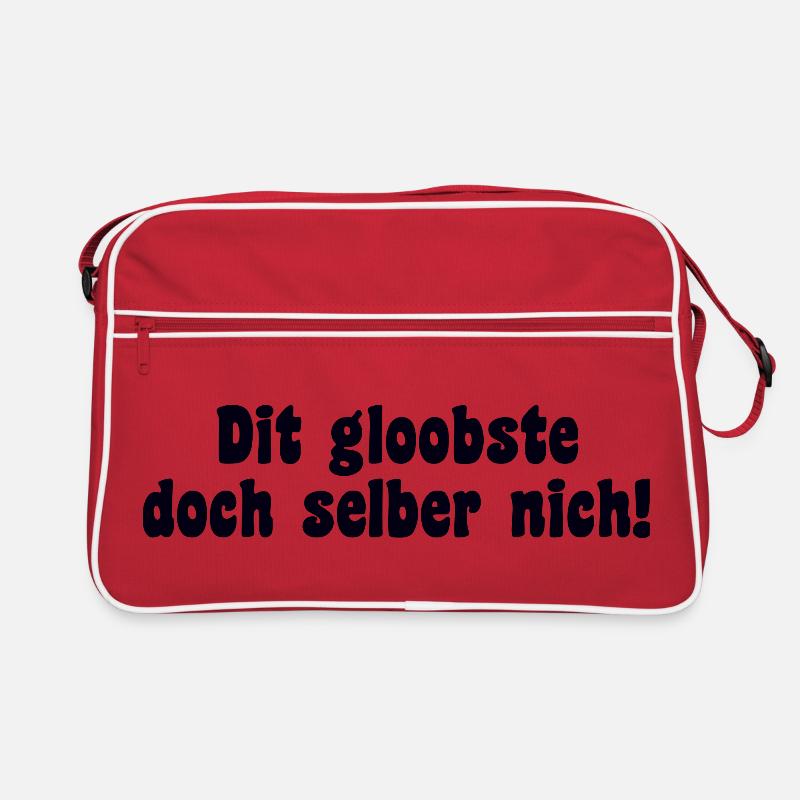 Berlin Spruch Dialekt Retro Retro Tasche