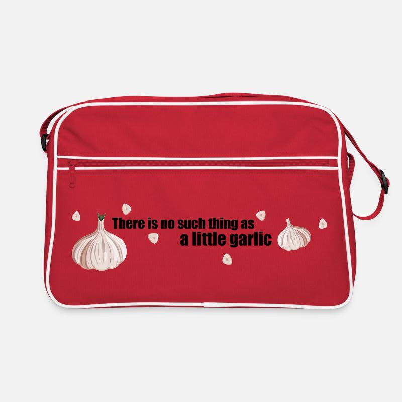 So etwas wie ein bisschen Knoblauch gibt es nicht Retro Tasche