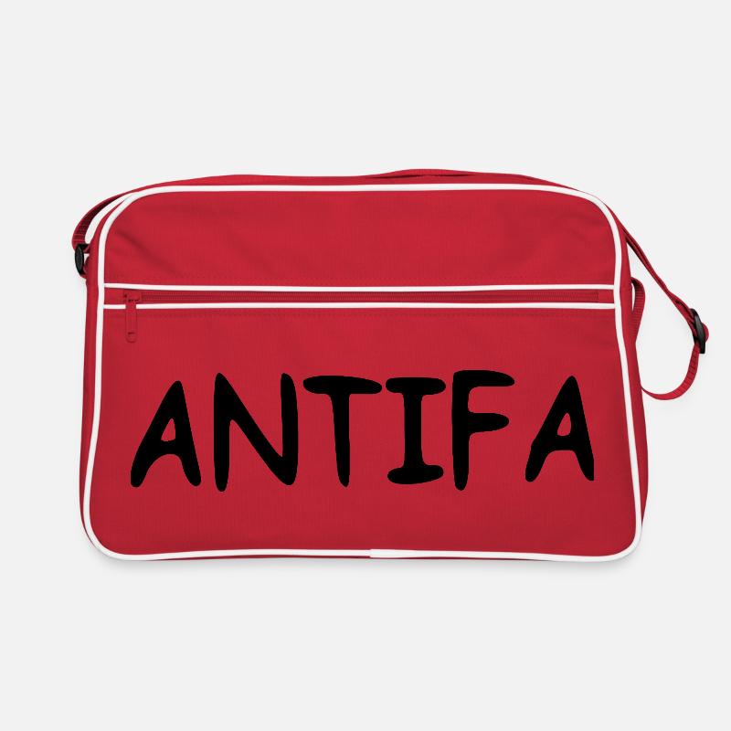 Antifa - noir Sac Retro