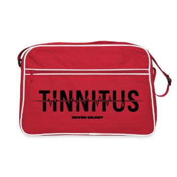 Tinnitus - Retro Bag - red/white - Front