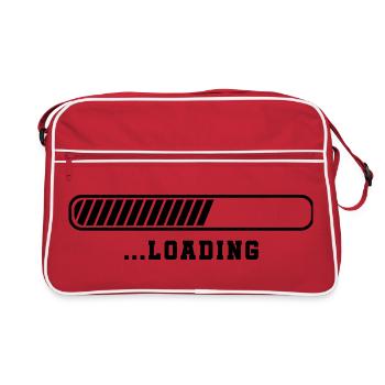 Loading - Retro Bag - red/white - Front