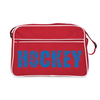 Hockey Hockey sur glace - Sac Retro - rouge/blanc - Devant