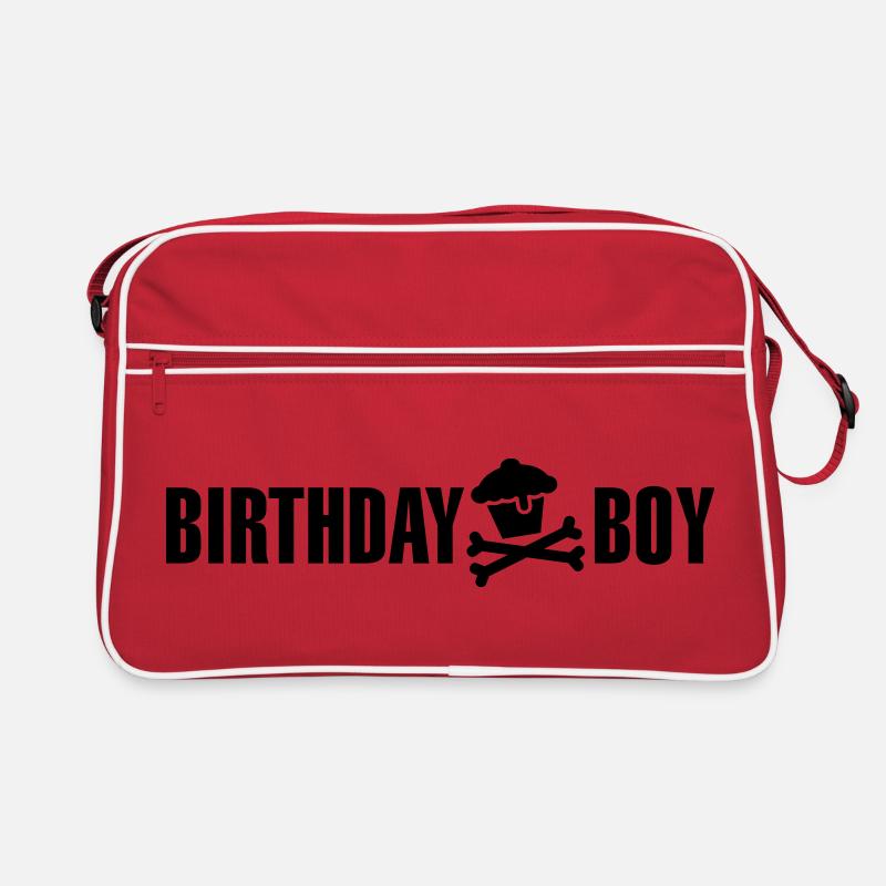 Garçon d'anniversaire Sac Retro