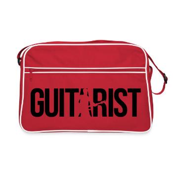 guitarist - Retro Bag - red/white - Front