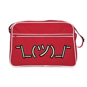 All the same - Retro Bag - red/white - Front