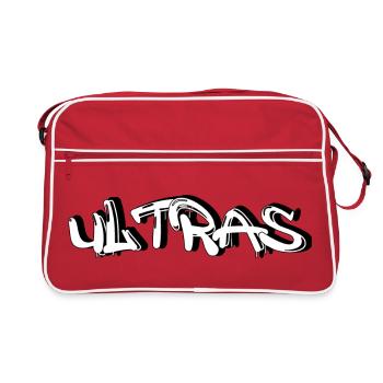 Ultras Graffiti Font - Retro Bag - red/white - Front