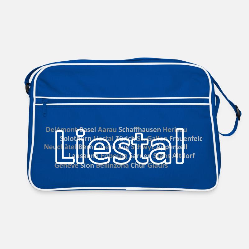 Schweizer Städte Liestal Retro Tasche