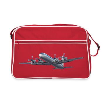 L’IL-18 - Sac Retro - rouge/blanc - Devant
