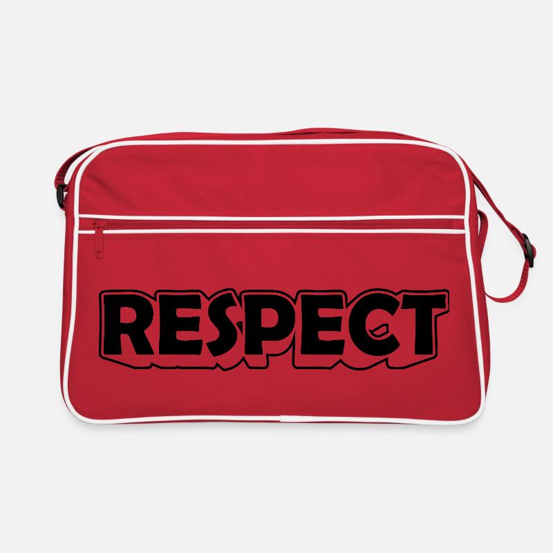 Abstract gradient montage design Retro Bag