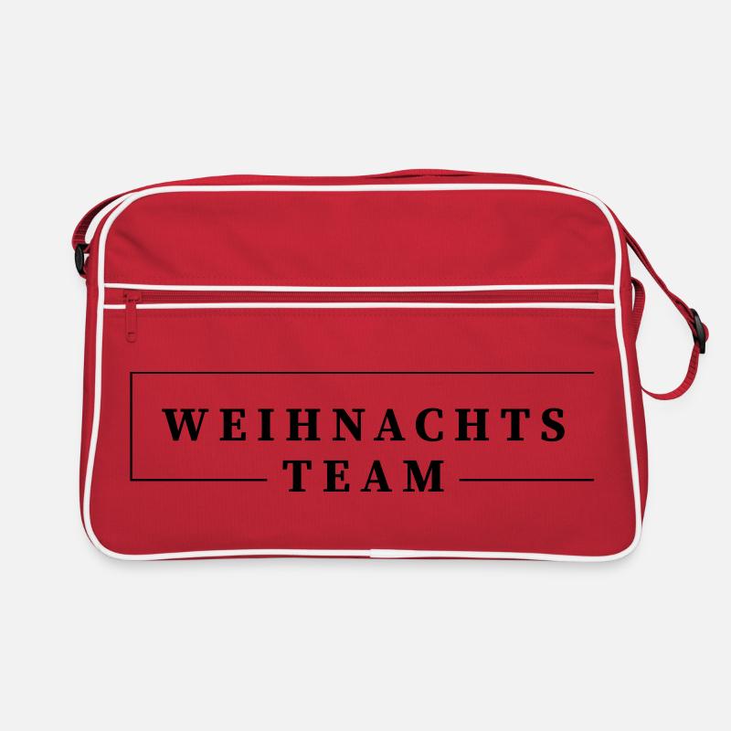 Weihnachts Team Retro Tasche