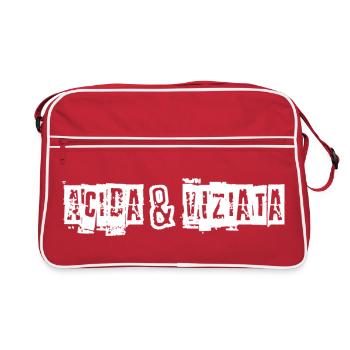 Acidic & Stale - Retro Bag - red/white - Front
