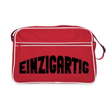 Unique - Retro Bag - red/white - Front