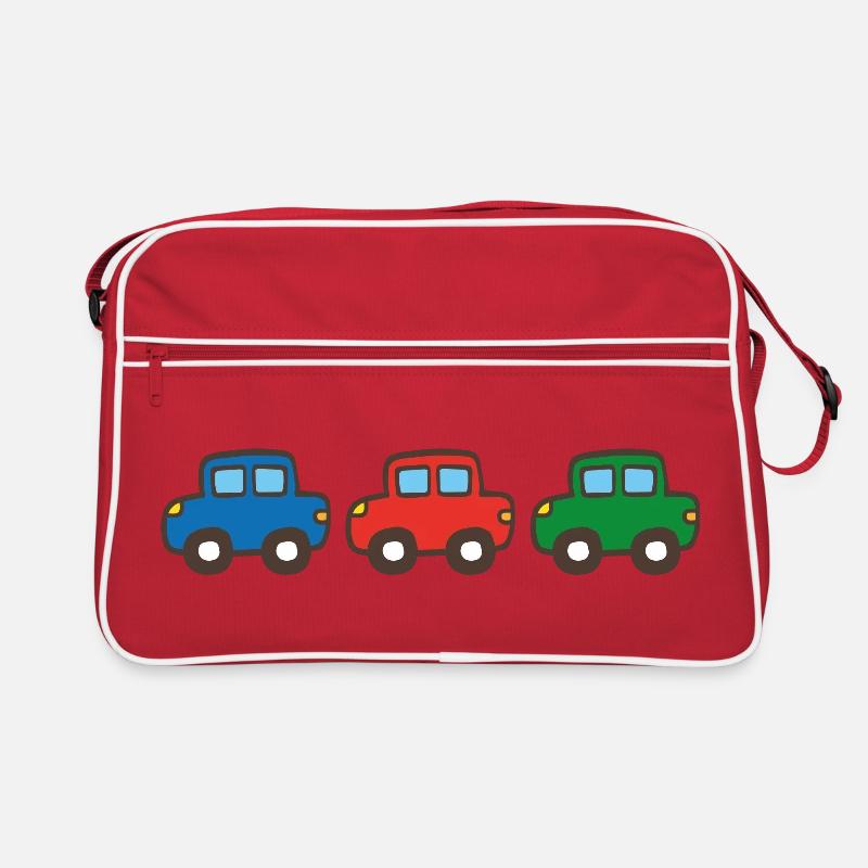 three cars Retro Bag