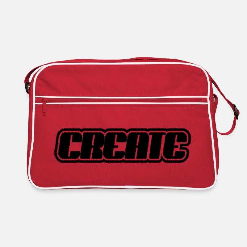 Create Lettering Retro Bag