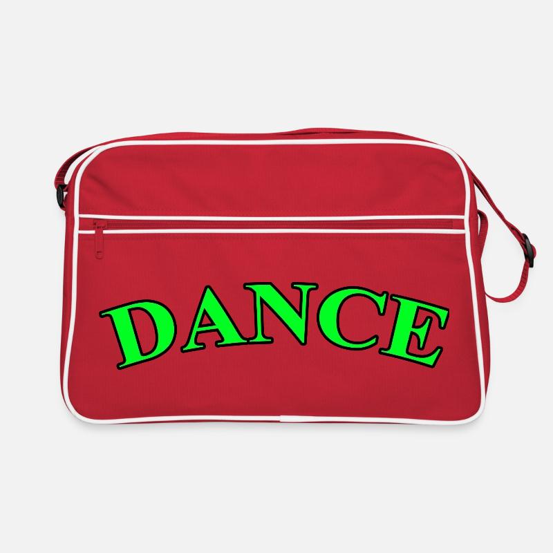 Lets dance - Green Retro Bag