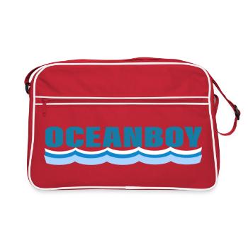 GARÇON OCÉAN - Sac Retro - rouge/blanc - Devant