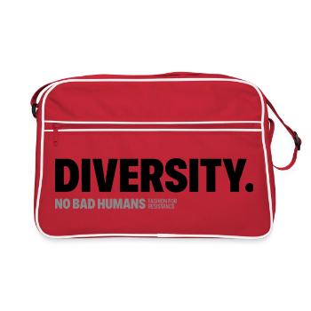 Diversité - Sac Retro - rouge/blanc - Devant