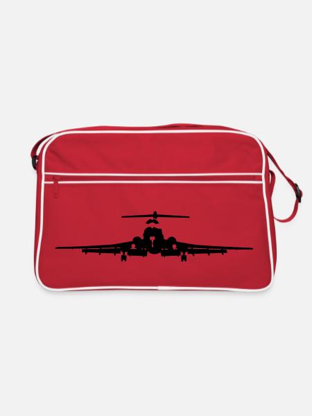 Tu-154 - Retro Bag - red/white - Front