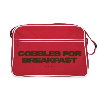 des pavés pour le petit-déjeuner - Sac Retro - rouge/blanc - Devant