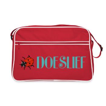 Sweet Ladybug Black Dots - Retro Bag - red/white - Front