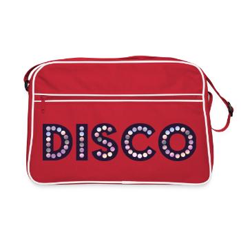 Disco - Retro Bag - red/white - Front