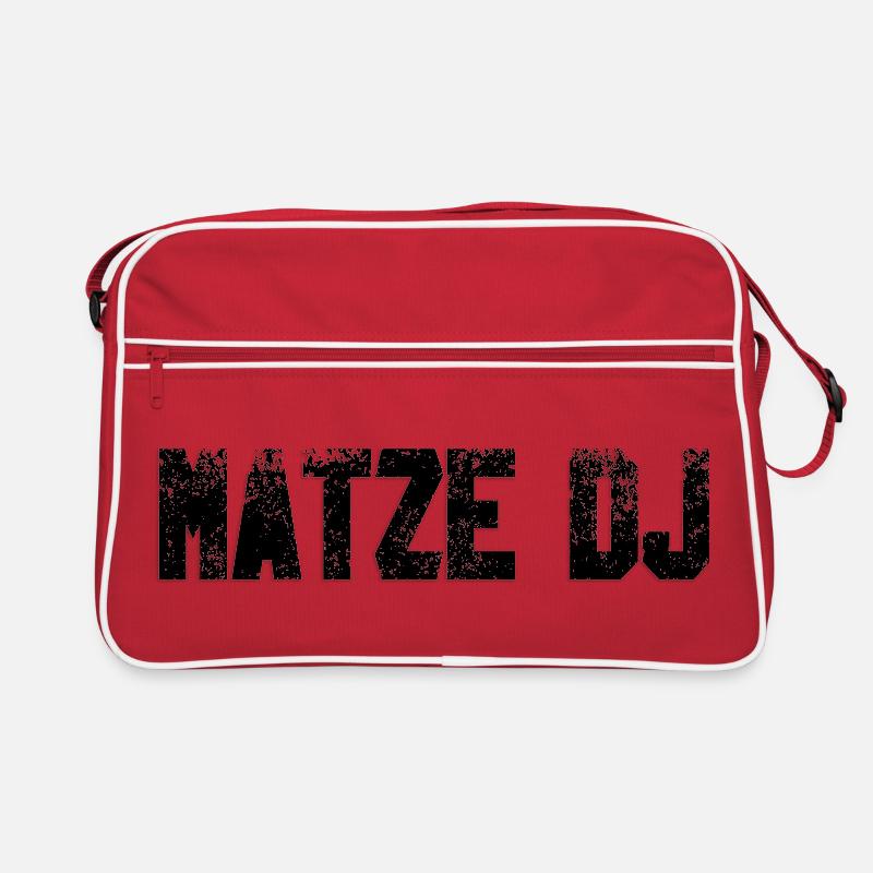 MatzeDJLogo Black Sac Retro
